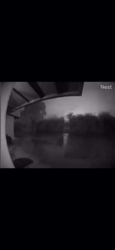 Video of the El Cajon plane crash via Ring doorbell camera