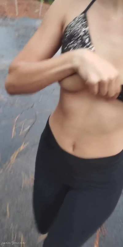 Just a quick flash on the street