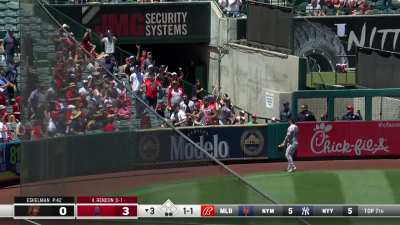 [Highlight] Anthony Rendon follows up Ohtani’s 3rd inning blast with one of his own, scraping it over the left field wall for his 6th of the year.