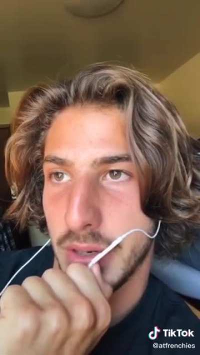 French man pronouncing English words