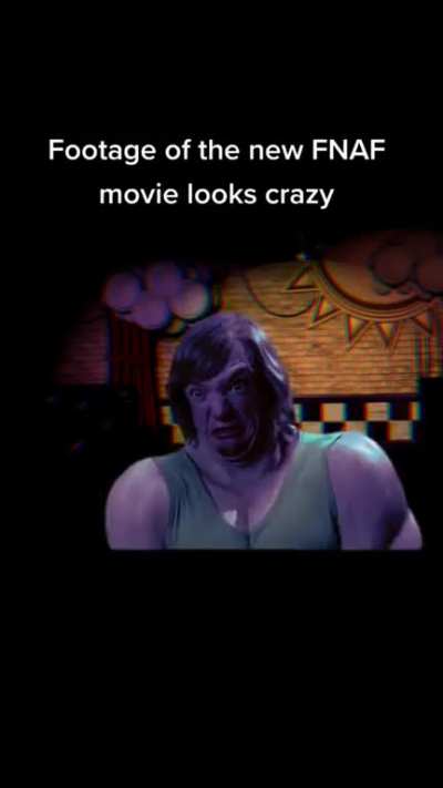 The new footage from the FNAF movie