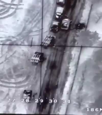 The Ukrainian Air Force has released additional footage of their Turkish made TB2 drones striking the Russian Occupation Forces.