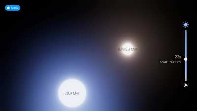 How many stars in a globular cluster can you create? - a new mini-game (Credit: Milky Way app)
