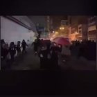 Just saw this video from FB, showing that it’s not stampede, but police driving the vans attempting to run over the protesters. (Have not seen this video here, let me know if it’s already here, I will delete post)