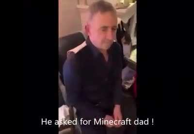 Grandpa bought the wrong Minecraft