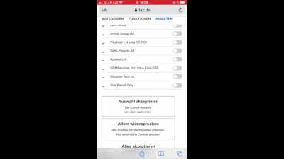 Bei der taz gibt es aber ganz schön viele Kekse