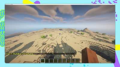 Another big update to falcraft: smart placement with ground detection + better block palette (50+ textured blocks now) ⛏️