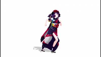 dancing hokusai at 3am