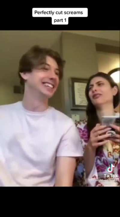 So perfectly cut, I can't even tell if he screamed