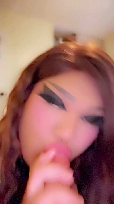 anyone else suck their dildo’s clean after using them? 