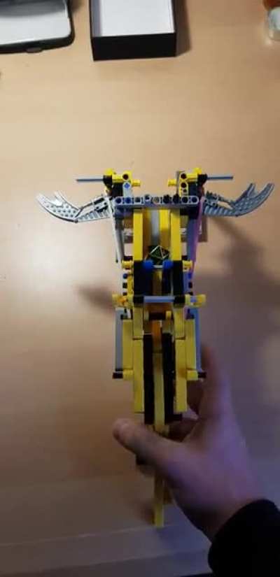 I built a mini crossbow to shoot my dice! My new Halfling Fighter loves his crossbow :D [OC]