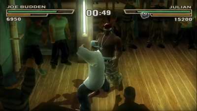 Me Beating The Buddens Off Of Joe