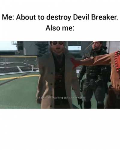 Still kinda wish we had the option to switch Devil Breakers