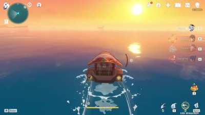 Quick tip: You can fly out of your boat and jump back in to replenish your boat's stamina!