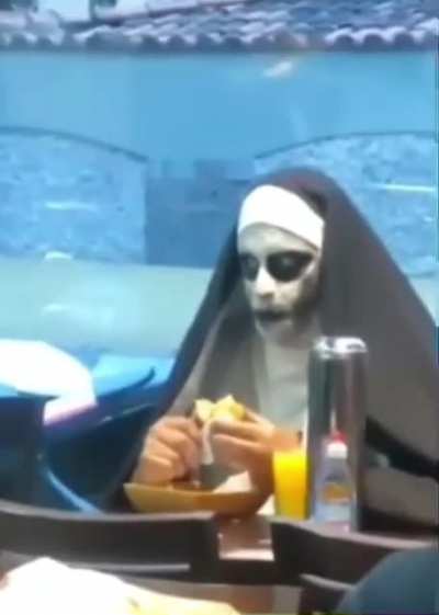 Just eating