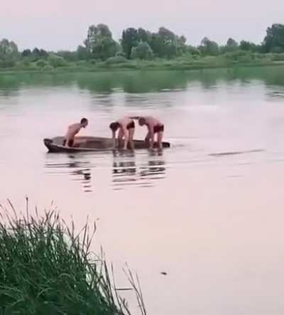 Seems like Russia to me, probably navy recruits.