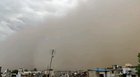 Sandstorm approaching in Jaipur