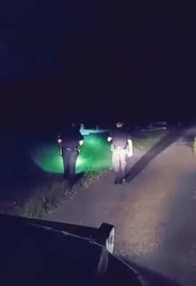 They came to check the strange noises in a grave yard