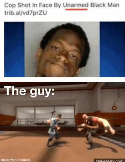 Pow! Haha