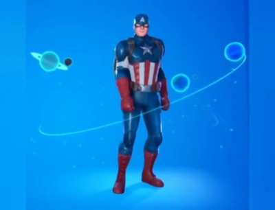Captain America going to space for the first time