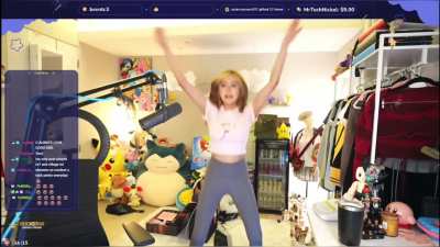 Neeko yoga fit, workout grind, and ballet skills