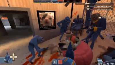 Red scout becomes lost and is laughed at by mischevious spies in the dustbowl wastelands [Circa 2022]