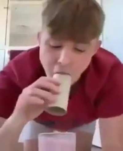 After all these years we haven’t learned to drink milk normally