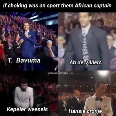SA proved yet again why are they called chokers