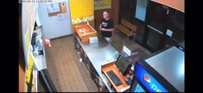 Man discharges gun in restaurant and plays it off like nothing happened