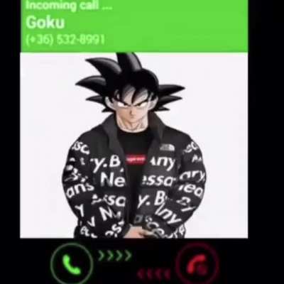 Watch till the end to find out what happens when you don’t answer goku