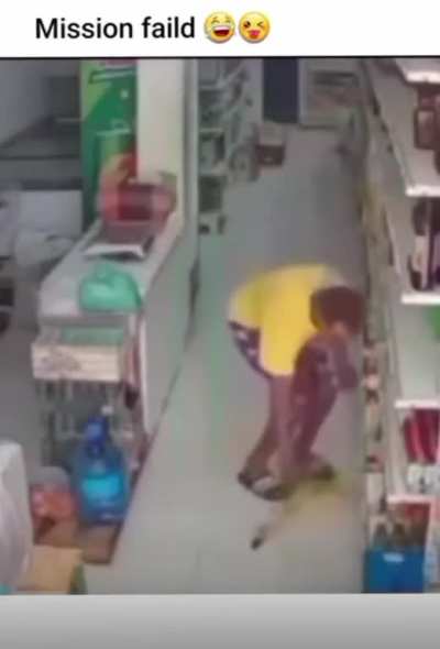 Mission failed!