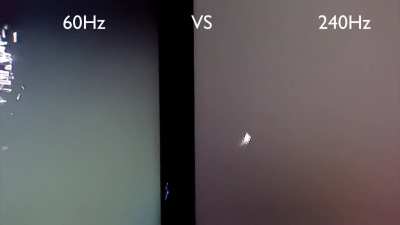 240Hz vs 60Hz Gaming Monitor