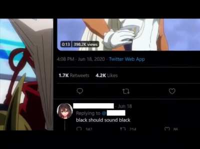 black should sound black!!!