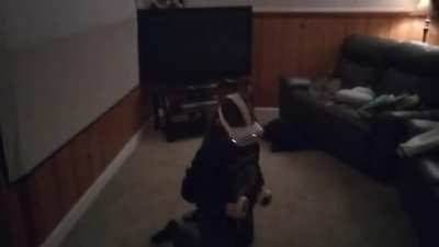 My cousin got a VR today.
