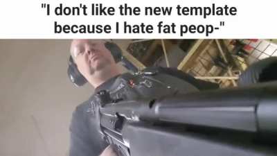 For the haters of the new template (yes an actual comment)
