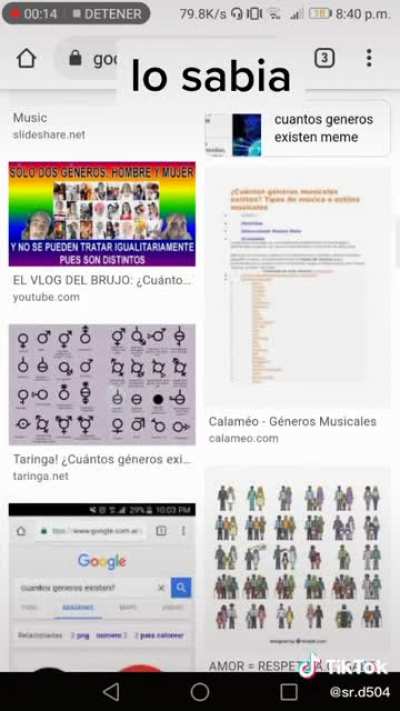 Si ven bien está el género nazi