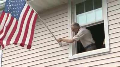 Just hanging flags... Wait what?!