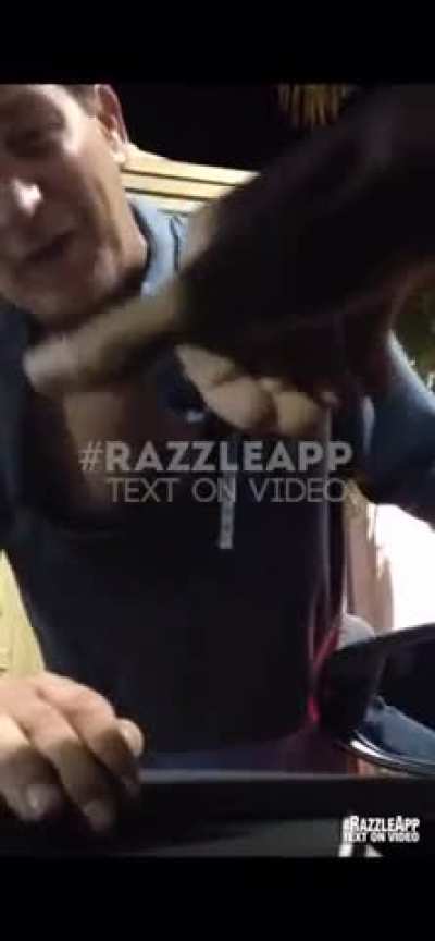 Charlie Sheen drunk at Taco Bell drive thru