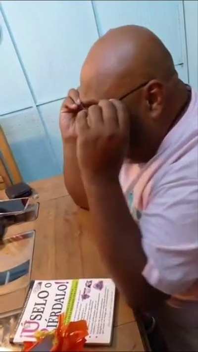 La reacción que no esperaba...