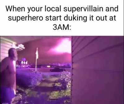 Superhero’s caught at 3AM?!?? 😳