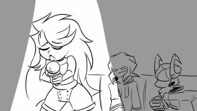 Karaoke Night by TiredPinkPanda