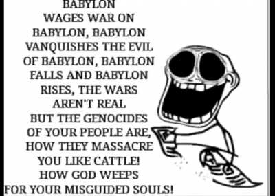 guys there was never a war .