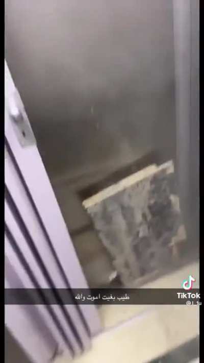 Crazy elevator ride