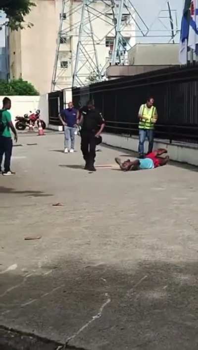 resisting arrest in Brazil