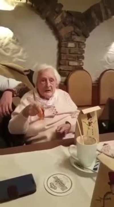 Confused granny nazi
