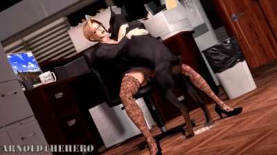Her new boss (arnoldthehero) [dead or alive, helena]