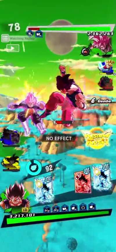 zenkai green kaioken goku with the double ult is a W 