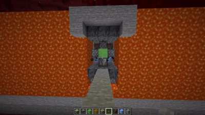 Someone asked for a basalt tunneler that stays hidden beneath the lava
