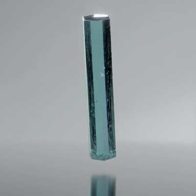 [A] Aquamarine Crystal Render