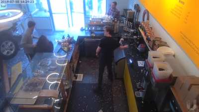Just a normal day in the donut shop…